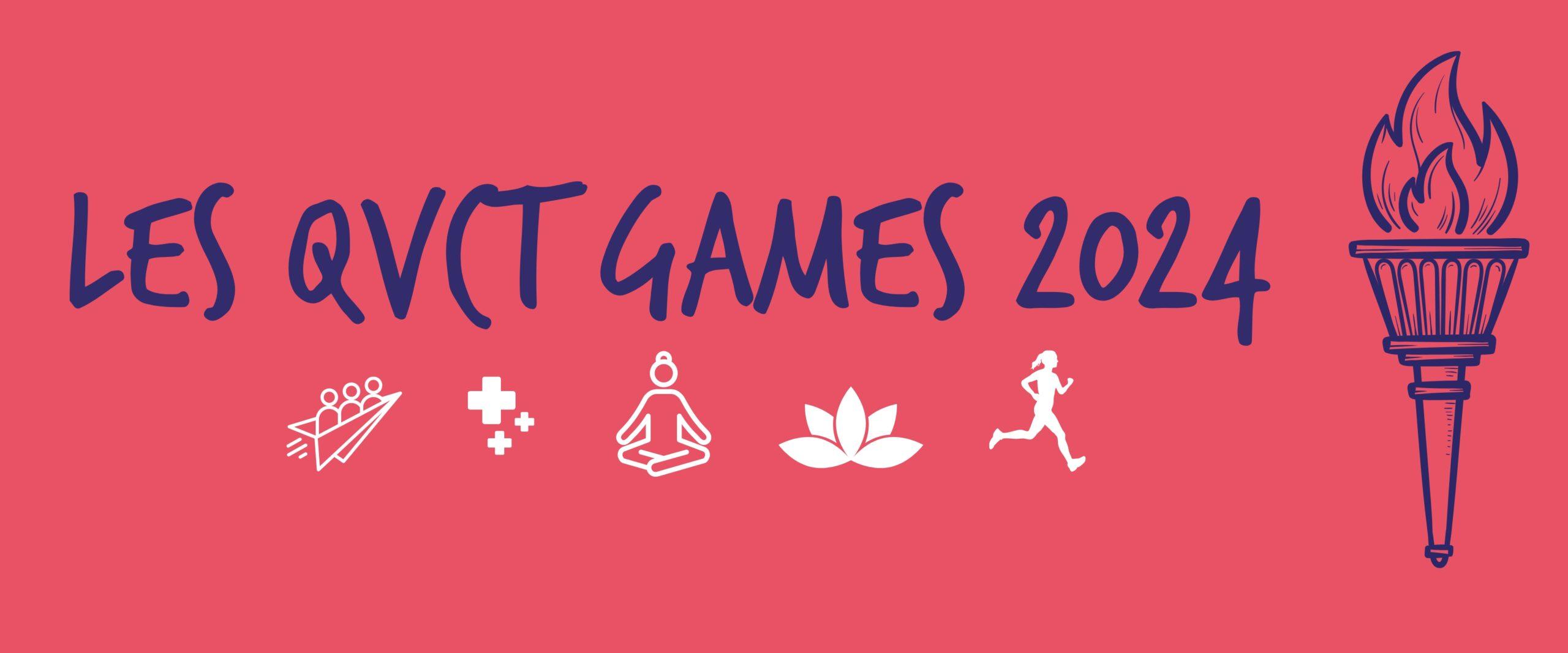 LES QVCT GAMES 2024 : Profitez de la semaine de la QVCT pour entretenir la flamme de l’engagement et du bien-être de vos équipes !